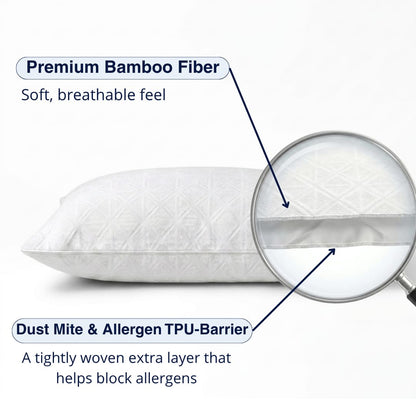 Hypoallergenic Bamboo Pillowcase