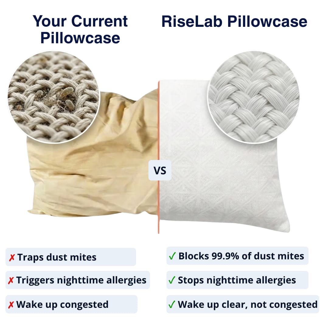 Hypoallergenic Bamboo Pillowcase